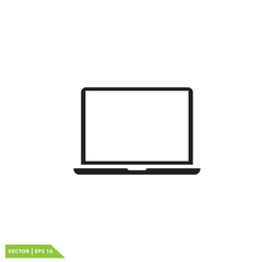 Monitor and Television icon vector logo template