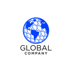 globe abstract logo