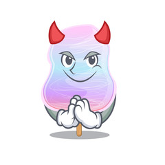 Devil rainbow cotton candy Cartoon character design