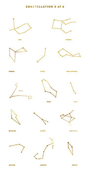 Collection of Zodiac Signs in Vector Part 5 of 6