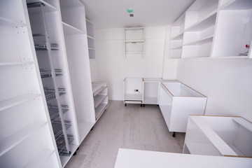 work in progress on the kitchen interior