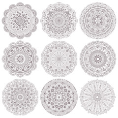 Circular pattern of mandala