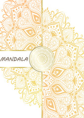Mandala pattern design