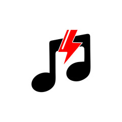 music note icon vector illustration design