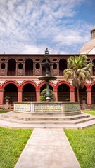 Fuente de agua en museo Santo Domingo