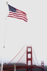  A view of the Golden Gate Bridge in San Francisco, California.