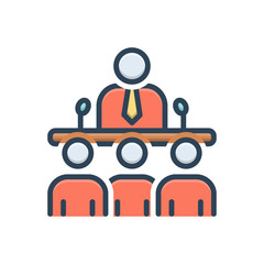 Color illustraction icon for team speak 