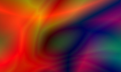 Abstract blurred gradient background in bright rainbow colors. Beautiful psychedelic art. Spectrum light texture. Vintage retro.