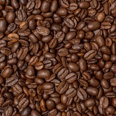 coffee beans background. coffee texture