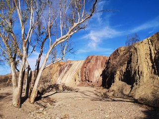 Ochre Pits in MacDonnell Ranges bei Alice Springs, Australien