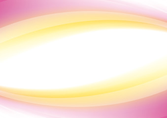 抽象　曲線　背景　ピンクと黄色
