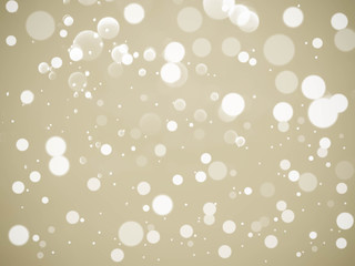 Golden background with soft bokeh lights.Abstract bokeh lights with soft light background. Blur wall.