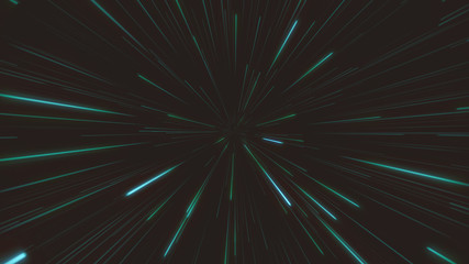 Fototapeta premium Abstract Hyperspeed illustration overlay motion background , digital future technology graphic