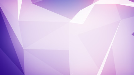 Background with triangles connected in violet colors.