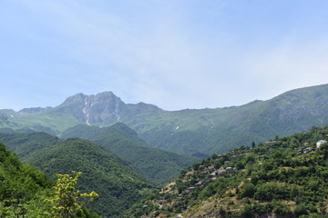 Magestic mount Khustup  in Southern Armenia, Kapan