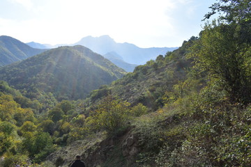 Magestic mount Khustup  in Southern Armenia, Kapan