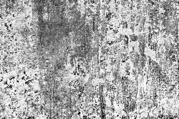 Texture of a concrete wall with cracks and scratches which can be used as a background