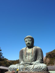 The Great Buddha of Kamakura in japan