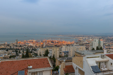 Obraz premium View of Haifa