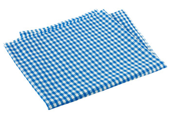Placemat, Scotch pattern, blue-white on white background