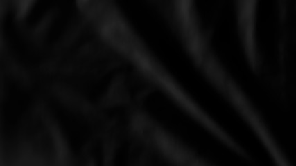 Smooth elegant black silk or satin luxury cloth texture background. Luxurious background design