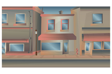 street image. Town. At home.