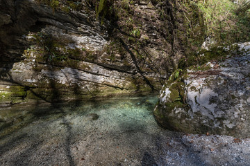 Am Kozjak - Wasserfall