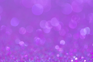 Abstract elegant pink purple glitter vintage sparkle with bokeh defocused