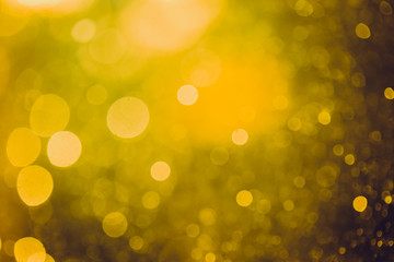 Abstract lights luxury gold bokeh