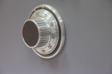 Steel mechanism safe security code