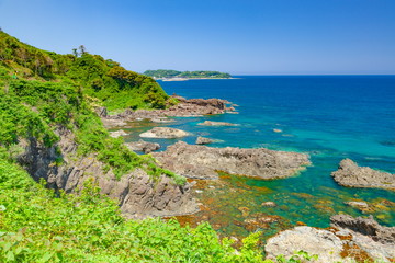 石川県珠洲市金剛崎から眺める風景