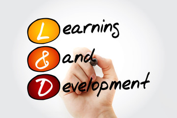 L and D, Learning and Development acronym