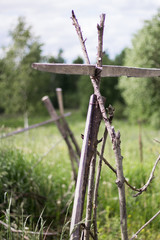  Wooden structure for made in the village