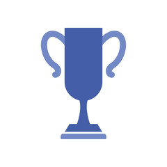 Isolated trophy line style icon vector design