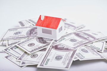 Car model on house dollar