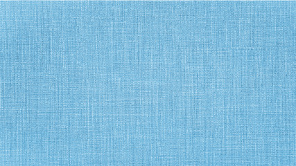 Blue natural cotton linen textile texture background