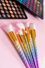 Obraz na płótnie Canvas Makeup brushes