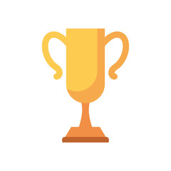 Isolated trophy line style icon vector design