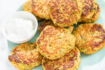 Zucchini cakes