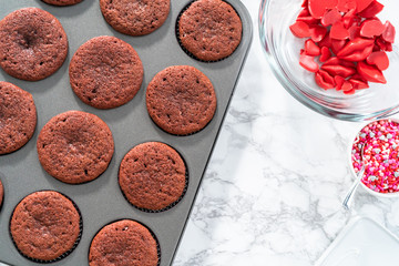 Red velvet cupcakes