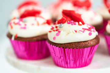 Red velvet cupcakes