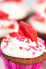 Red velvet cupcakes