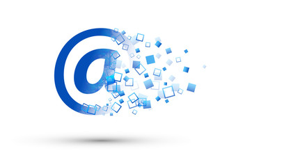 sfondo, illustrazione, posta elettronica © xyz+