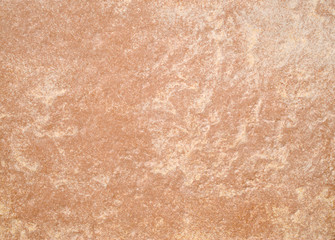 Colorful brown ceramic tiles on stains