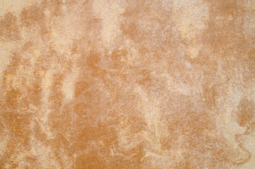 Colorful brown ceramic tiles on stains