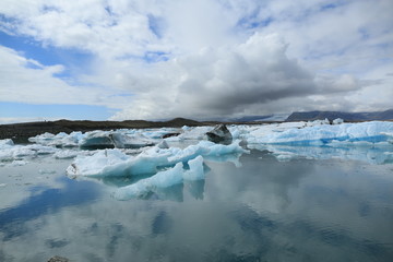 Ice and glaciers in Iceland