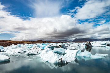 Ice and glaciers in Iceland