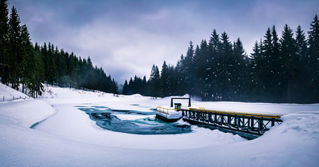 Water reservoirs of Kubinska hola © Zoltan