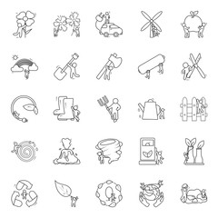  Pack Of Gardening Tools Vector 