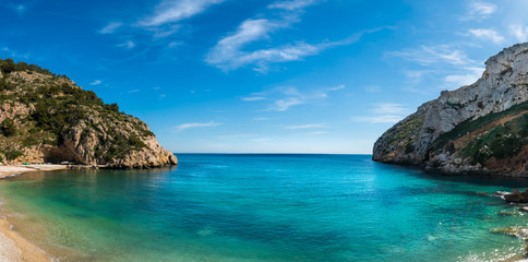 Cala Granadella in Jávea snorkeling.